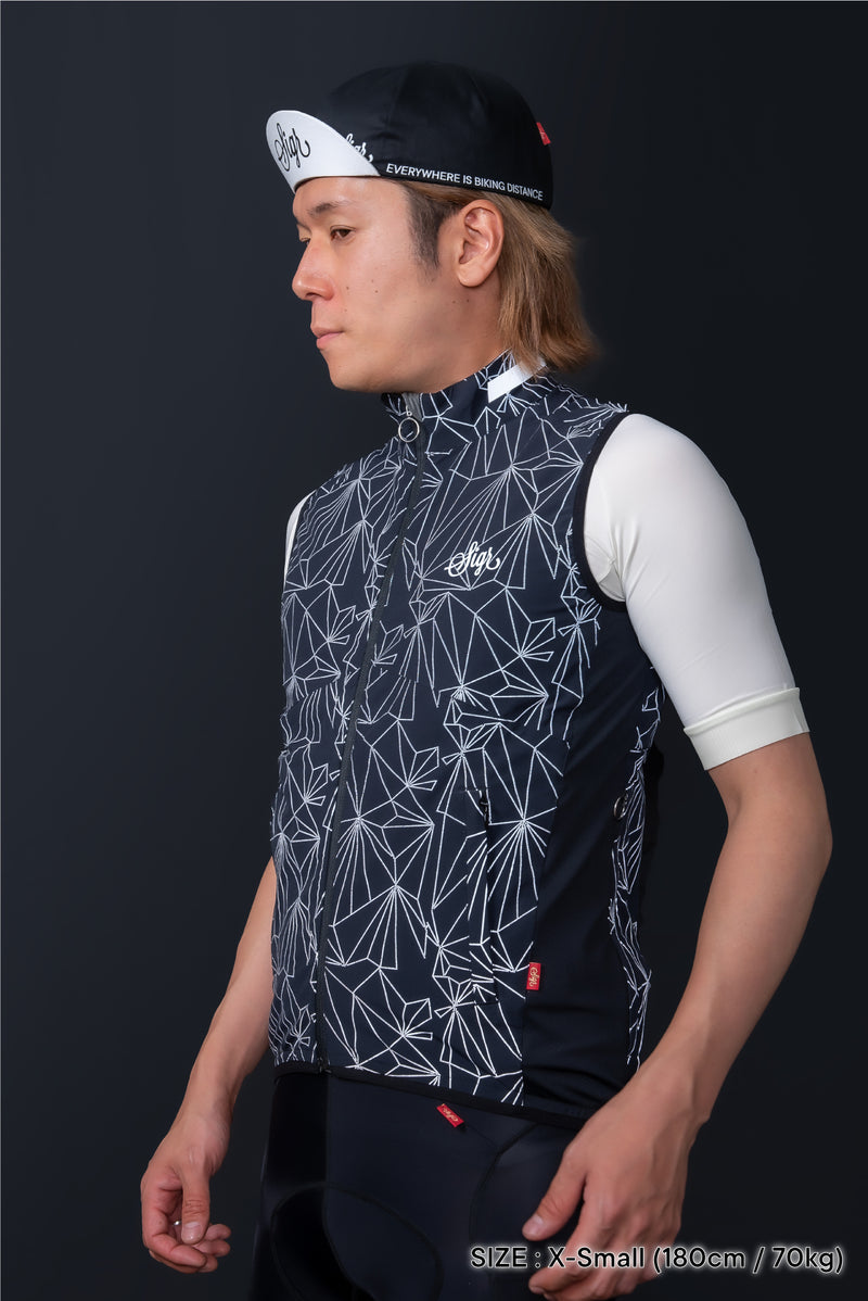 NORRSKEN BLACK VEST MAN