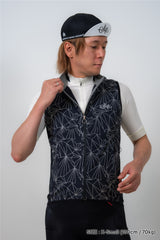 NORRSKEN BLACK VEST MAN