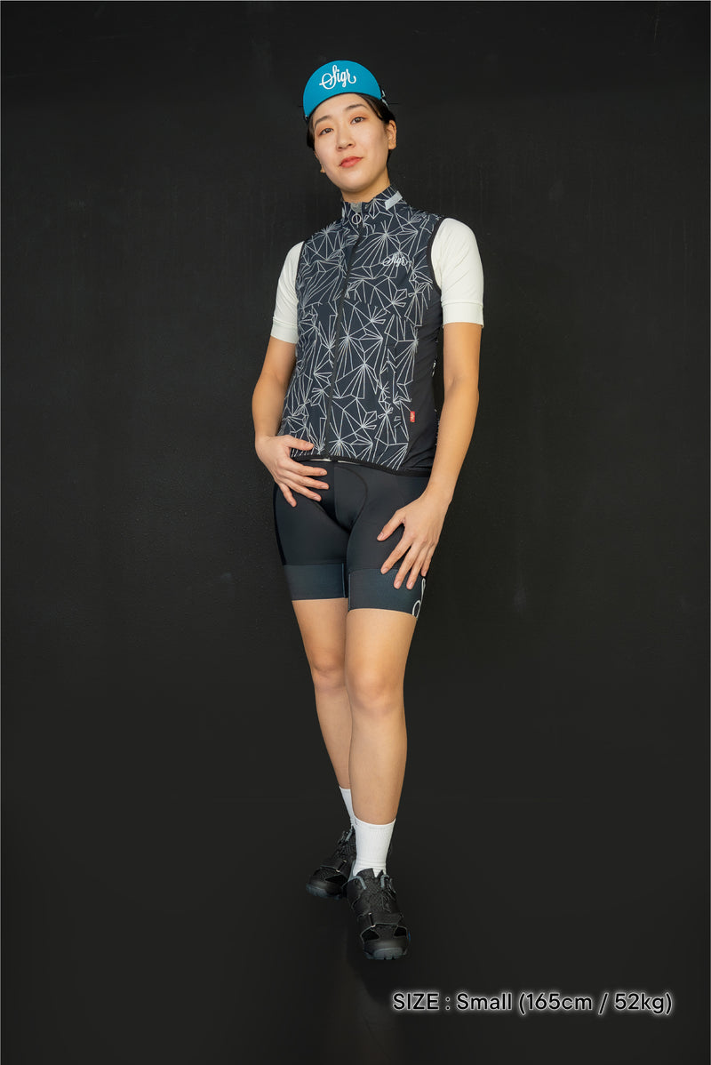 NORRSKEN BLACK VEST WOMAN