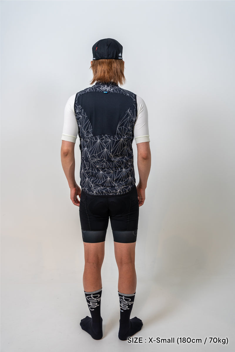 NORRSKEN BLACK VEST MAN