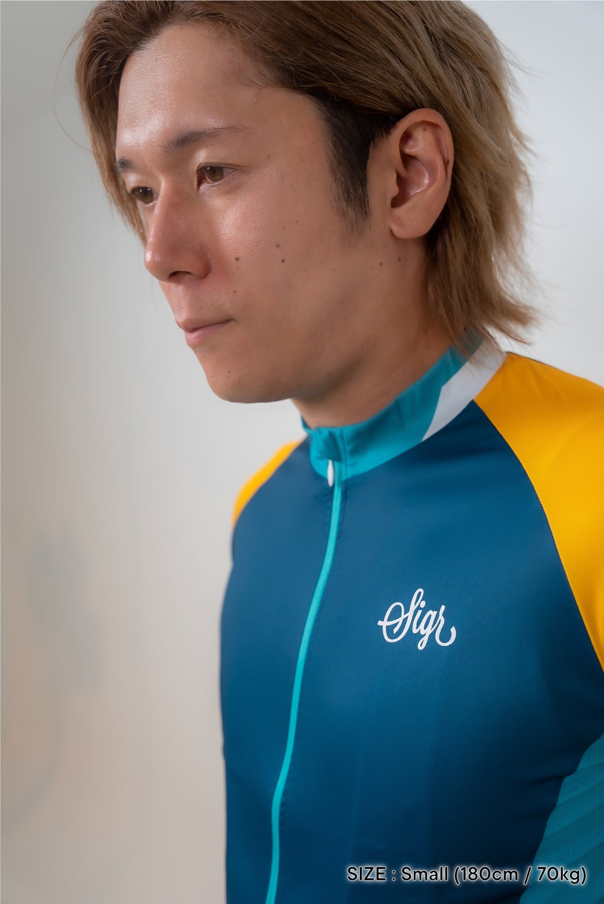【美品】 サイクルジャージ XS イエロー系 チェッカー TEAM SIGR YELLOW MAN – SIGR JAPAN